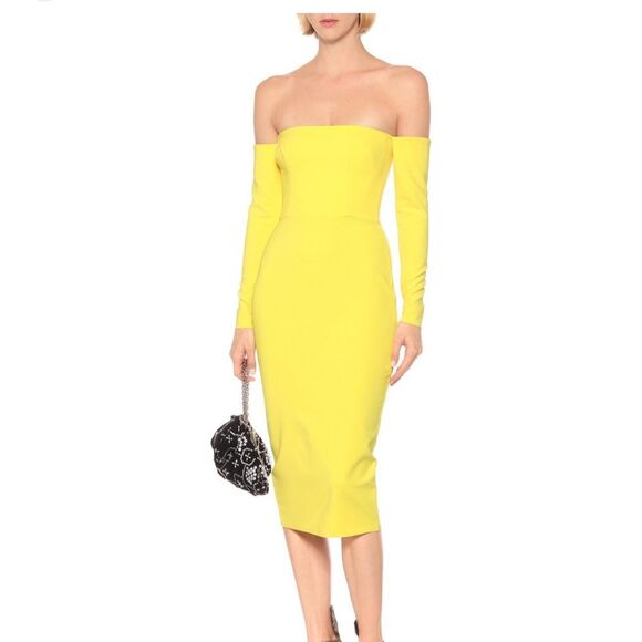 NWOT Alex perry Tate off shoulder dress